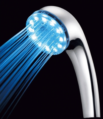 아름다운 빛의폭포 LED 샤워기